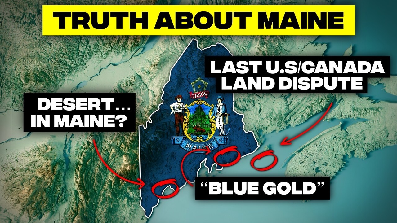 Maine's unexpected desert landscape highlights geological oddities and hidden treasures.