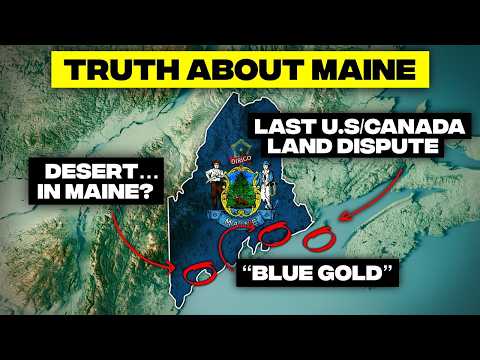 Historical land disputes reveal human footprints on Maine's unique landscape.