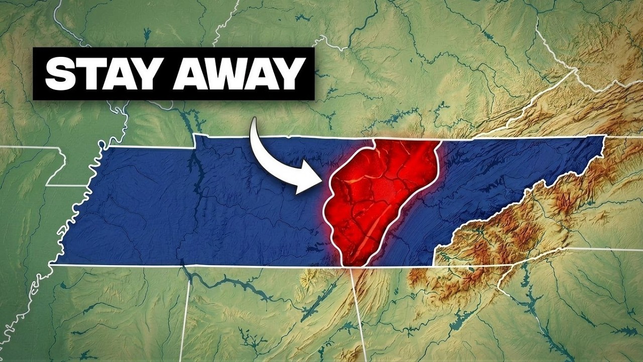 Unveiling Tennessee's hidden secrets: a mysterious region nobody talks about, marked 'Stay Away'.