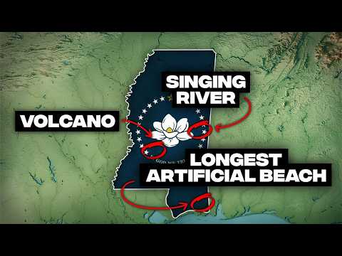 A hidden volcano beneath Mississippi's surface reveals ancient subterranean secrets.