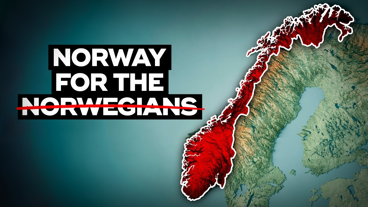 Norway's map highlights its seismic shift towards an immigration fortress.