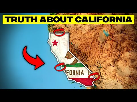 Devastating wildfires frequently reshape California's landscapes, a testament to its extreme weather.
