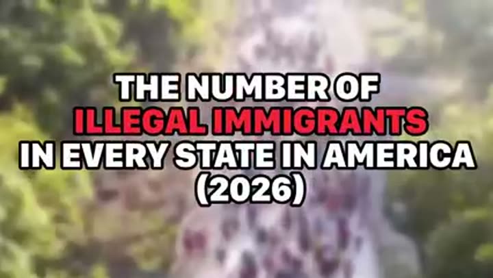 Main title card introducing the article's focus on illegal immigrant numbers.