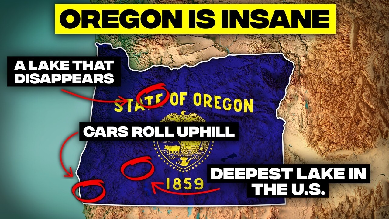 Oregon's mysterious disappearing lake, a true wonder of its whimsical waterways.