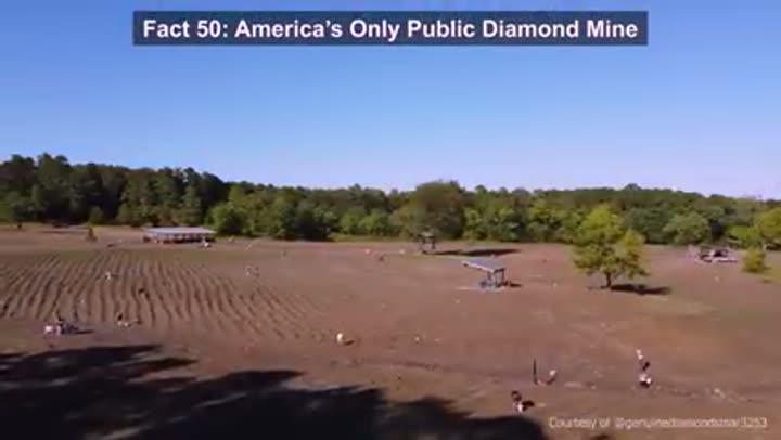 America's only public diamond mine, Crater of Diamonds State Park, revealing earth's riches.