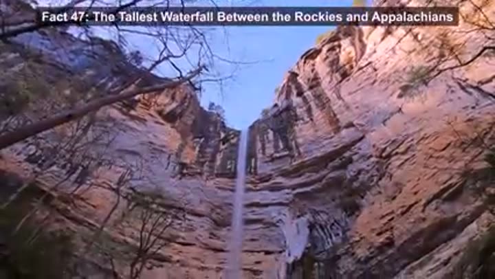 The majestic Hemmed-In Hollow Falls, tallest waterfall between the Rockies and Appalachians.